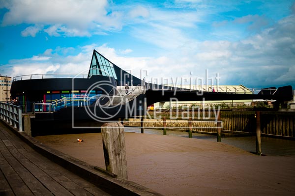 Foot Bridge Across River Hull