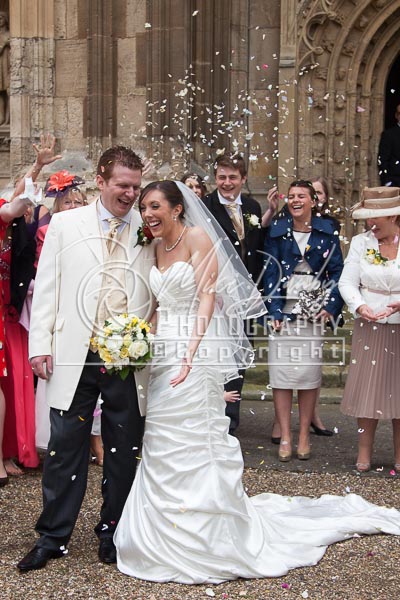 Wedding at Beverley Minster