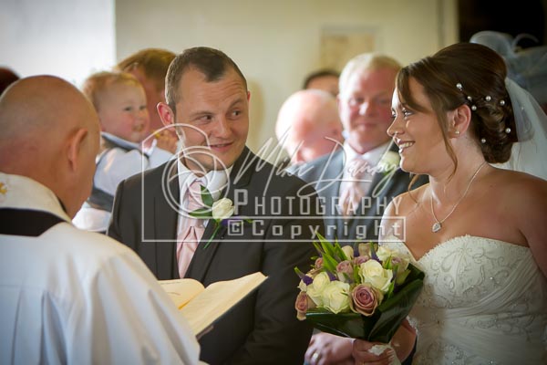 Wedding Couple being married at Scarbough