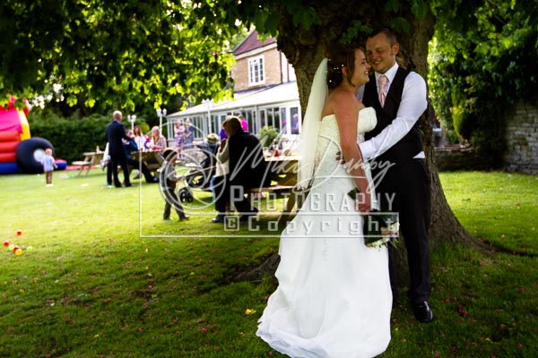 Wedding Couple relaxing in Scarborough